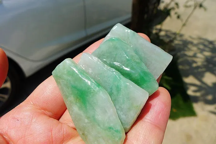 Natural Jade Rough Jadeite Raw 47g