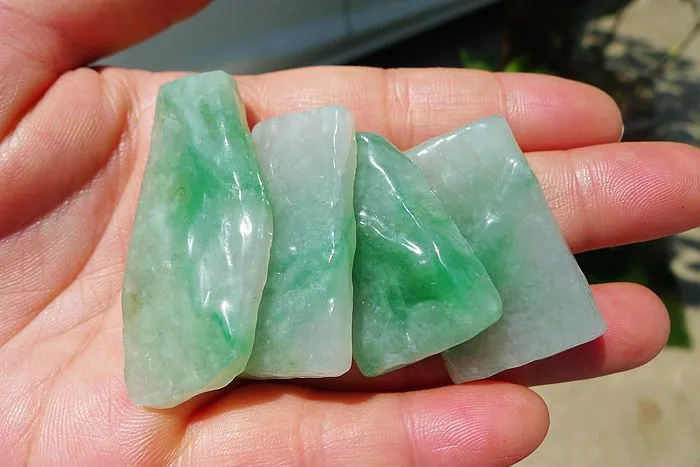 Natural Jade Rough Jadeite Raw 47g