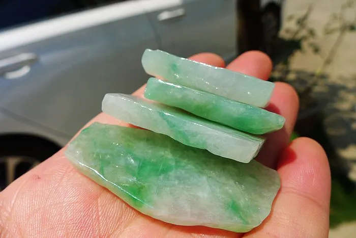 Natural Jade Rough Jadeite Raw 47g