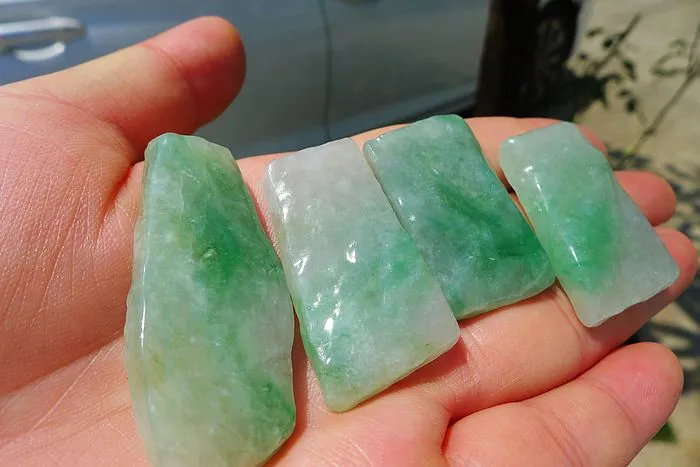 Natural Jade Rough Jadeite Raw 47g
