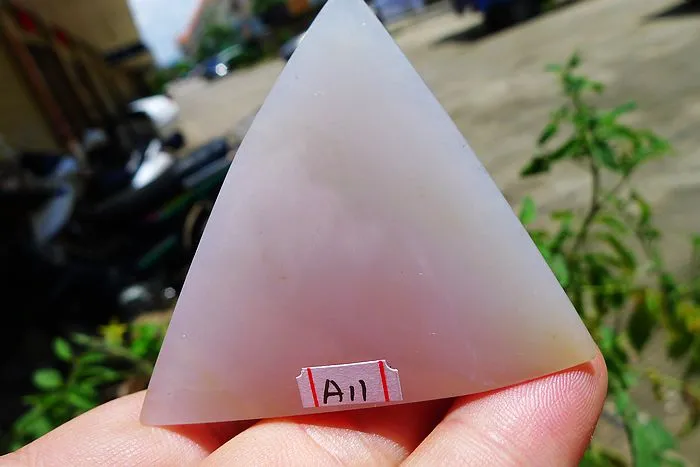 Natural Jade Rough Jadeite Raw (52g,5.7X4.6X1.75cm)