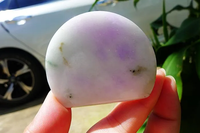 Natural Jade Rough Jadeite Raw (53g,5.4X4.7X0.78cm)