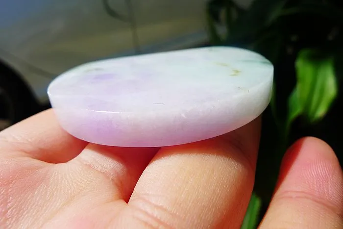 Natural Jade Rough Jadeite Raw (53g,5.4X4.7X0.78cm)