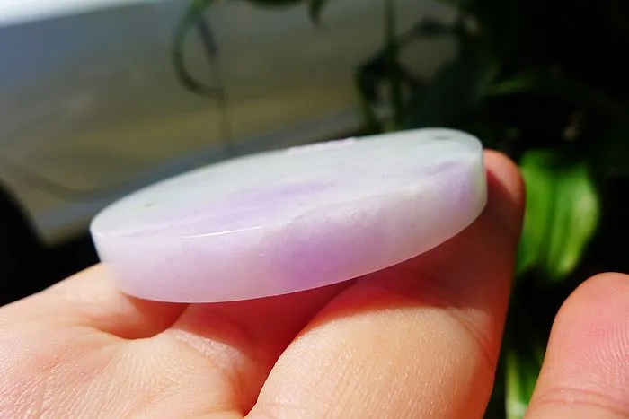 Natural Jade Rough Jadeite Raw (53g,5.4X4.7X0.78cm)
