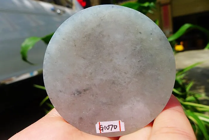 Natural Jade Rough Jadeite Raw (55g,5.5X5.5X0.65cm)
