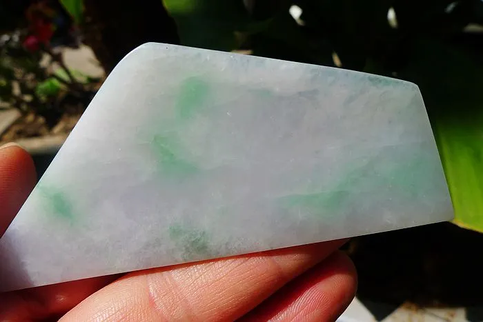 Natural Jade Rough Jadeite Raw (55g,8.7X3.6X1.2cm)