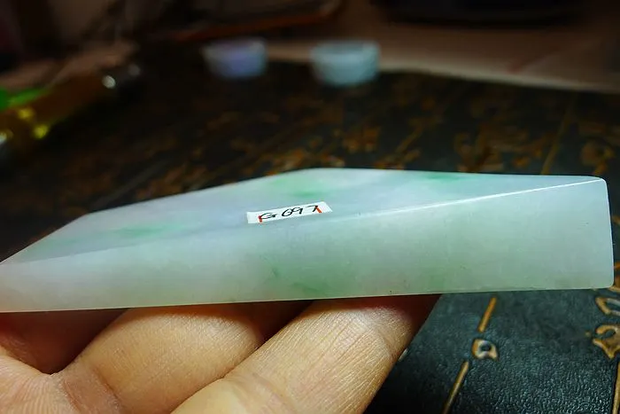 Natural Jade Rough Jadeite Raw (55g,8.7X3.6X1.2cm)