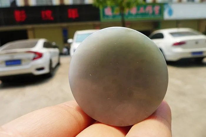 Natural Jade Rough Jadeite Raw (74g,6.8X4X1.55cm)