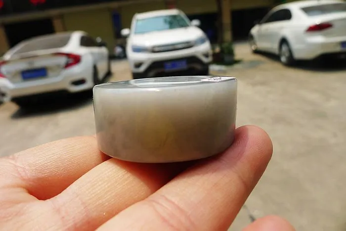 Natural Jade Rough Jadeite Raw (74g,6.8X4X1.55cm)