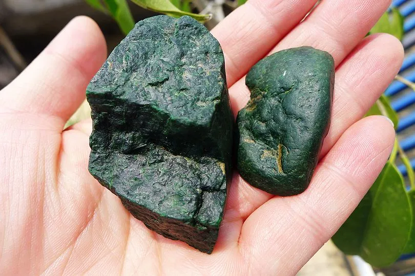 Natural Jade Rough Jadeite Raw 83g