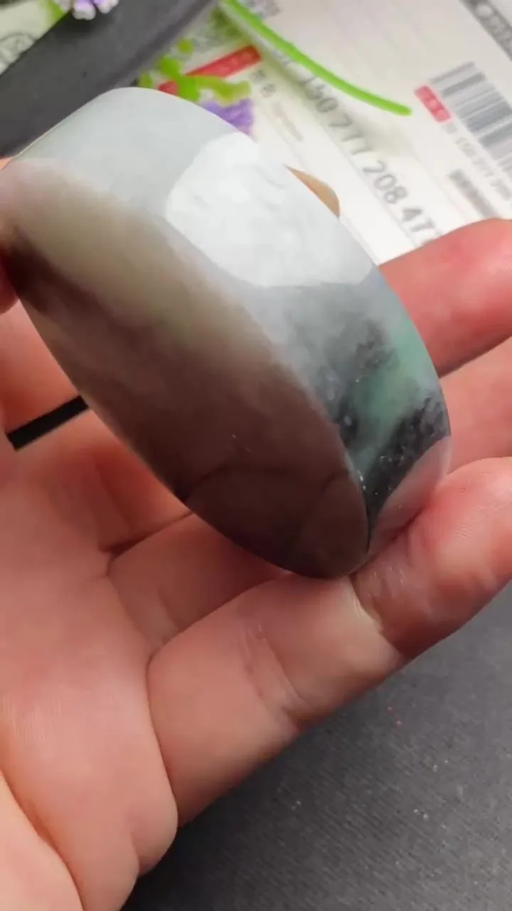 Natural Jade Rough Jadeite Raw (86g,52X11.8mm)-A5385