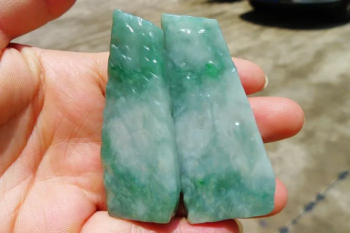 Natural Jade Rough Jadeite Raw S-78g