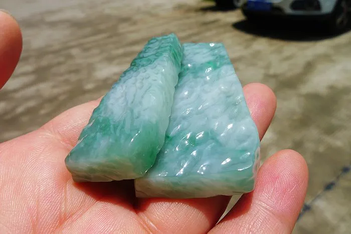 Natural Jade Rough Jadeite Raw S-78g