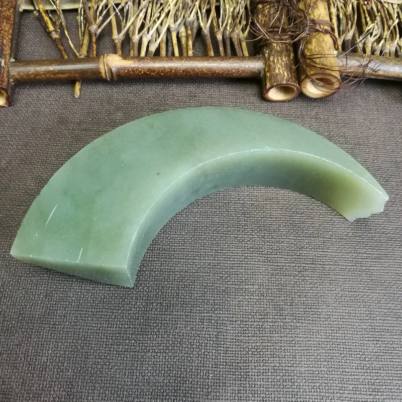 Natural Kunlun Jade Rough Nephrite Raw (256g,13X4X2.8cm)