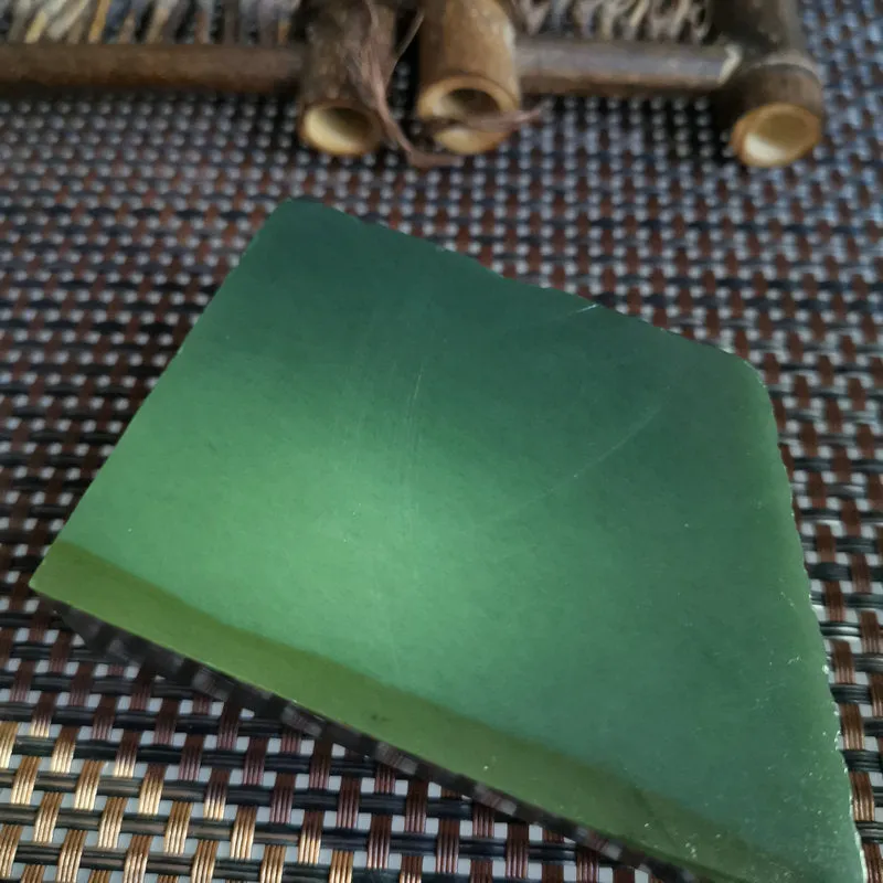 Natural Kunlun Jade Rough Nephrite Raw (306g, 8.5X5.8X3.3cm)