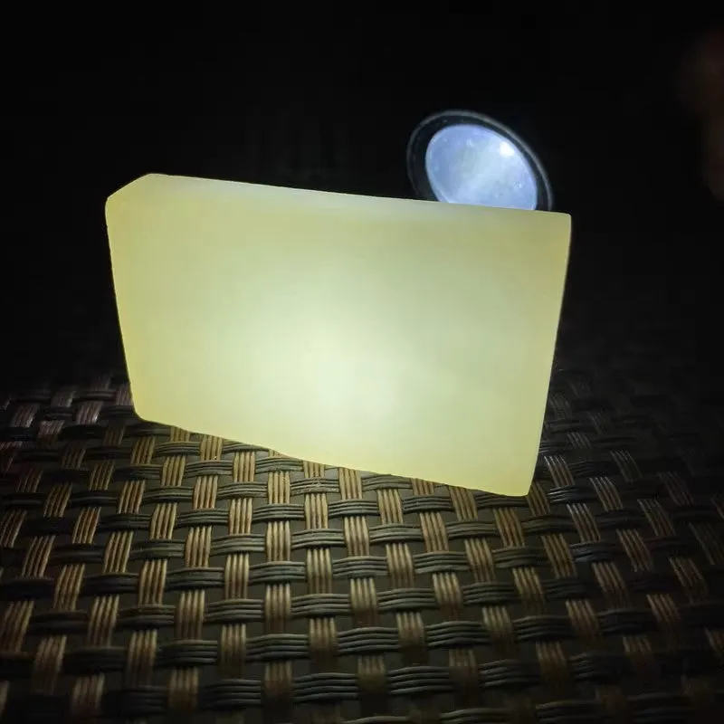 Natural Kunlun Jade Rough Nephrite Raw (42g,4.8X3.0X0.9cm)