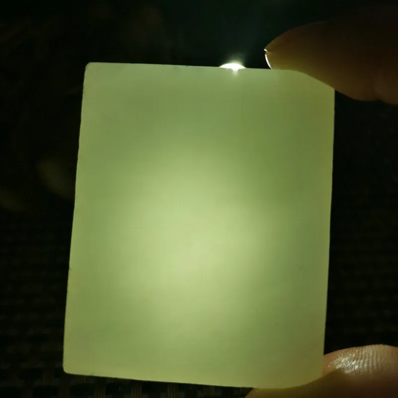 Natural Kunlun Jade Rough Nephrite Raw (52g, 5X4.2X0.9cm)