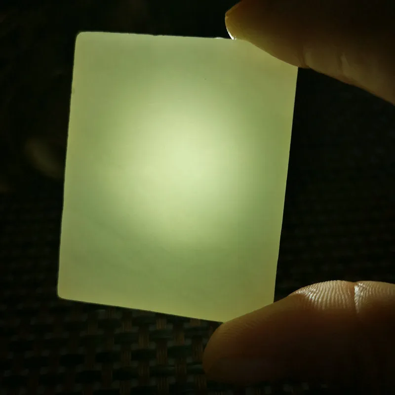 Natural Kunlun Jade Rough Nephrite Raw (52g, 5X4.2X0.9cm)