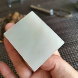 Natural Kunlun Jade Rough Nephrite Raw (52g, 5X4.2X0.9cm)