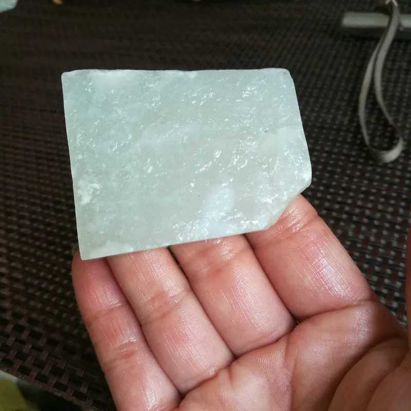 Natural Kunlun Jade Rough Nephrite Raw (73g, 5.5X4.4X1.7cm)