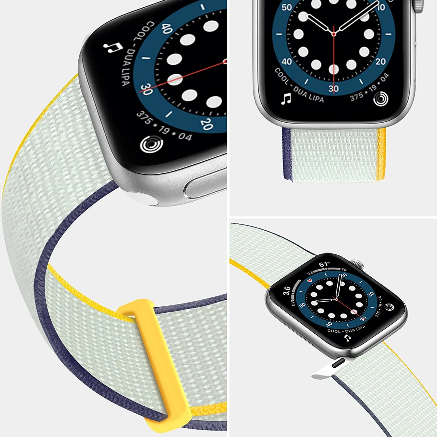 Nylon Strap Series 7 6 5 Smartwatch Accessories Solo Loop Wristband