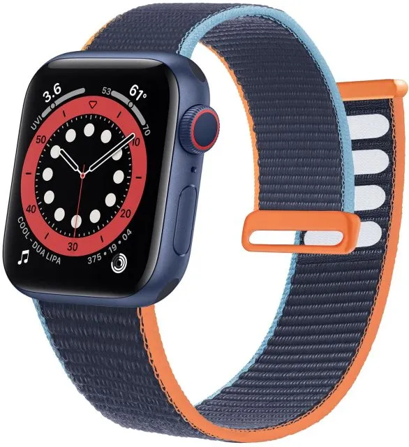 Nylon Strap Series 7 6 5 Smartwatch Accessories Solo Loop Wristband