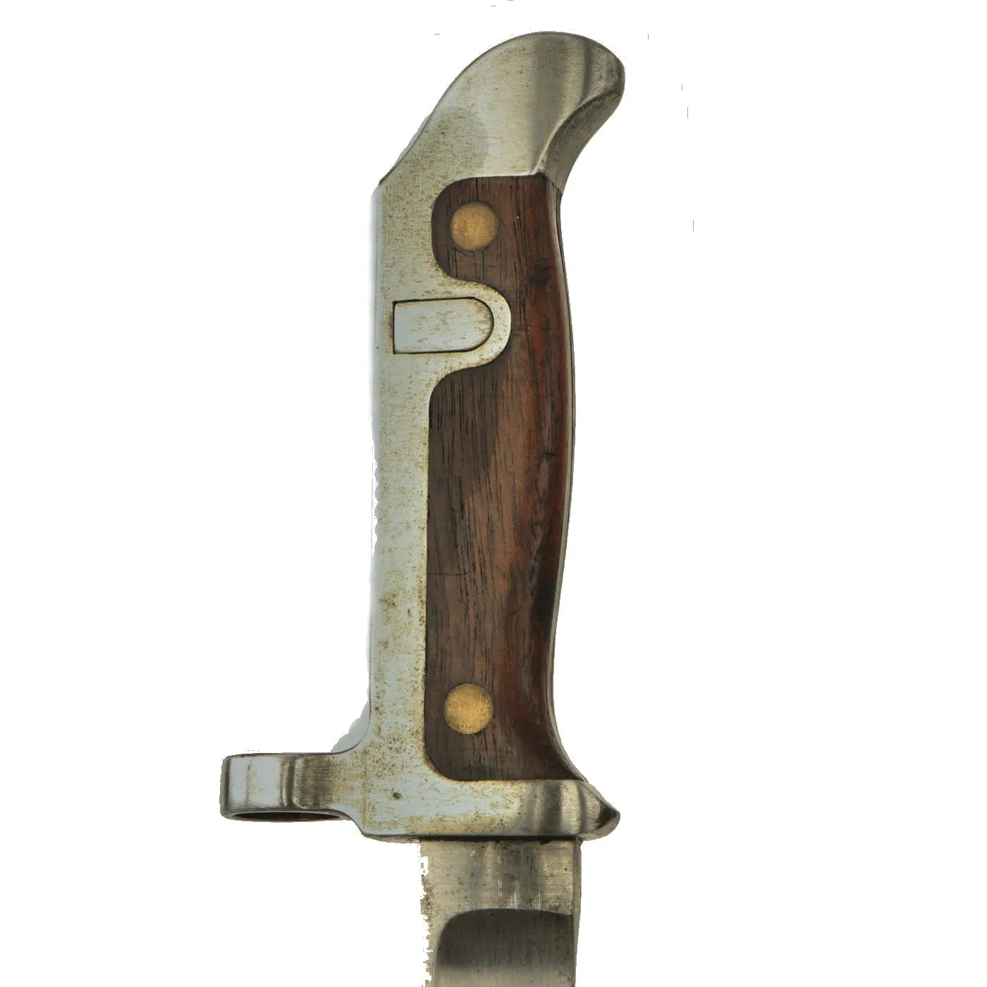 Original Danish Unissued Krag–Jørgensen M1915 T-Back Bayonet for Gevær M/89 Rifle with Scabbard
