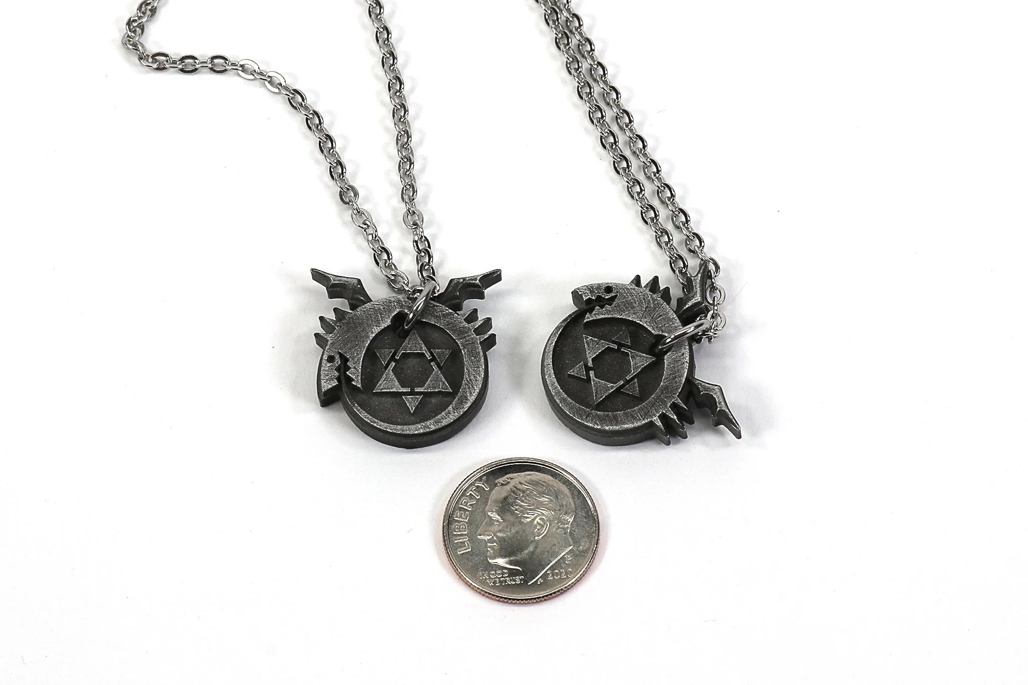 Ouroboros Symbol Locket Necklace - Full Metal Alechemist