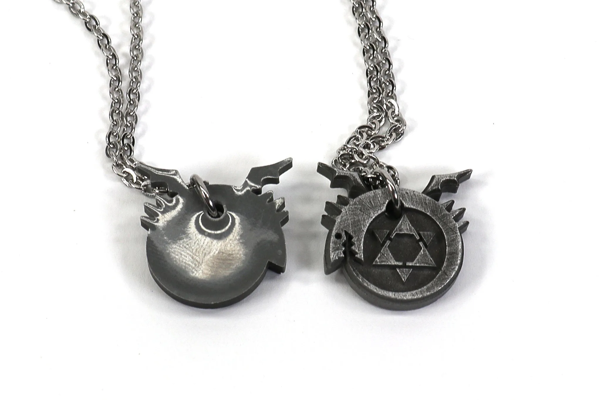 Ouroboros Symbol Locket Necklace - Full Metal Alechemist
