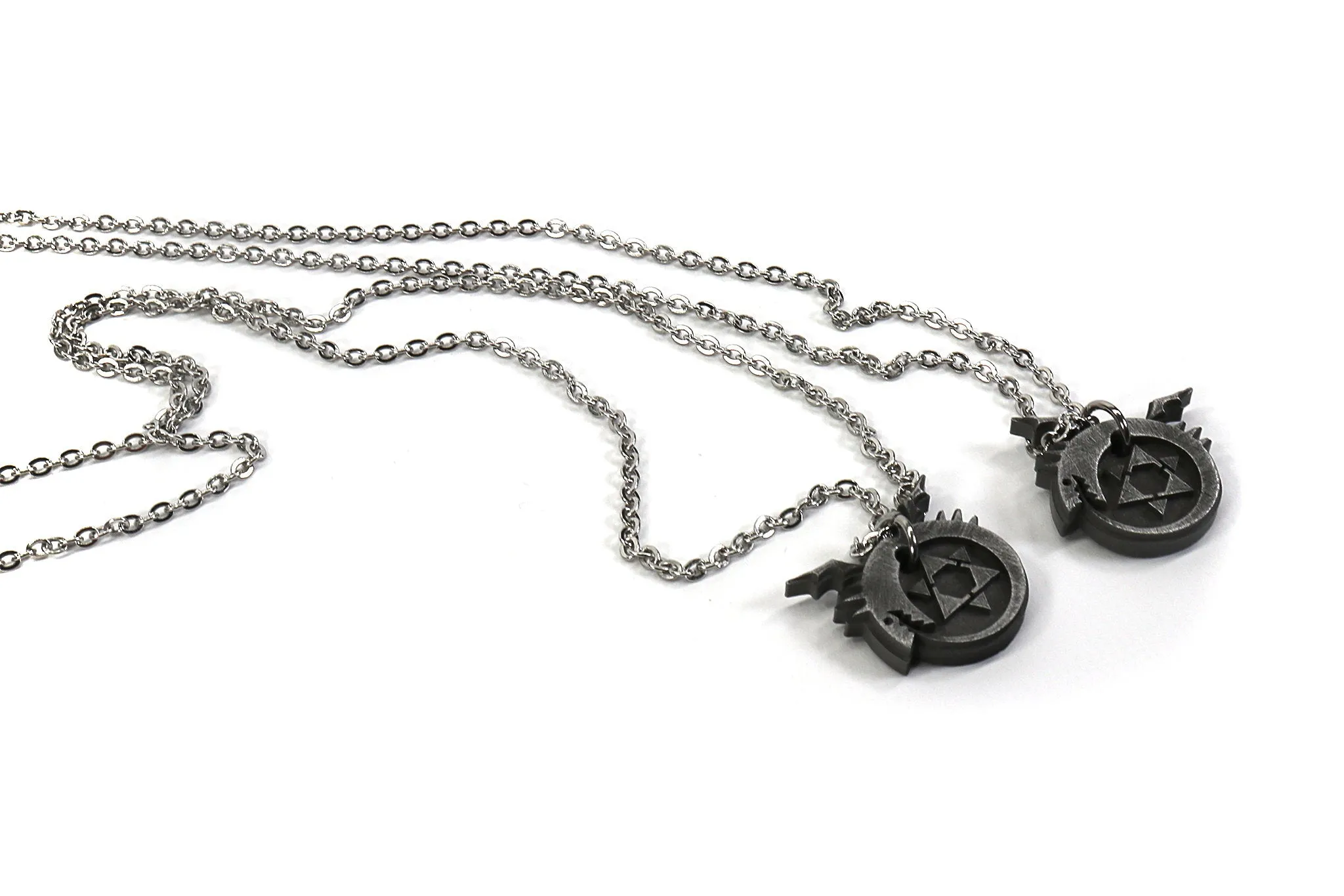 Ouroboros Symbol Locket Necklace - Full Metal Alechemist