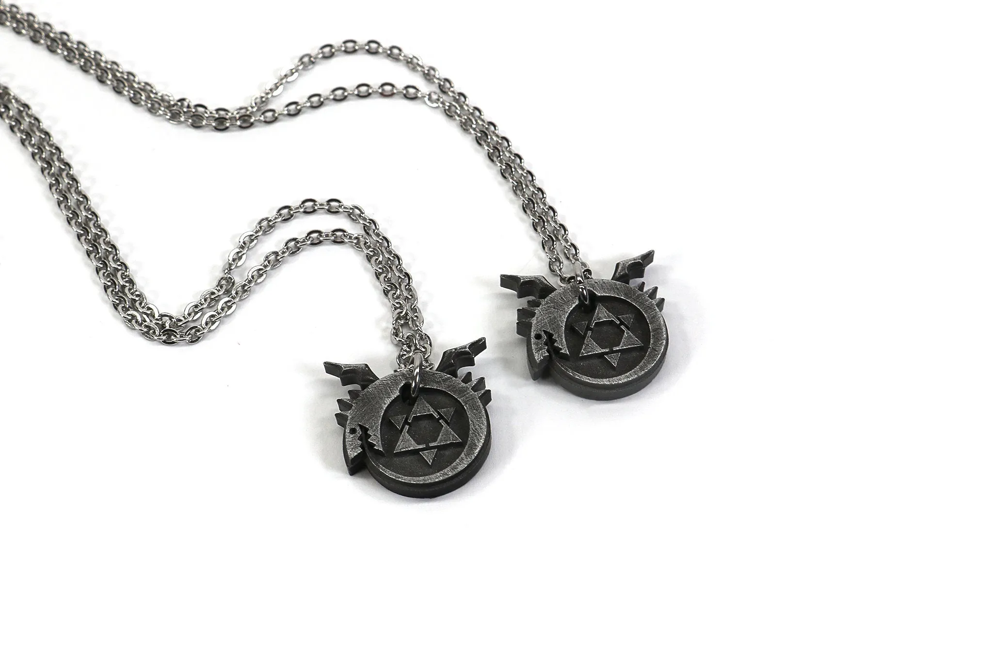 Ouroboros Symbol Locket Necklace - Full Metal Alechemist