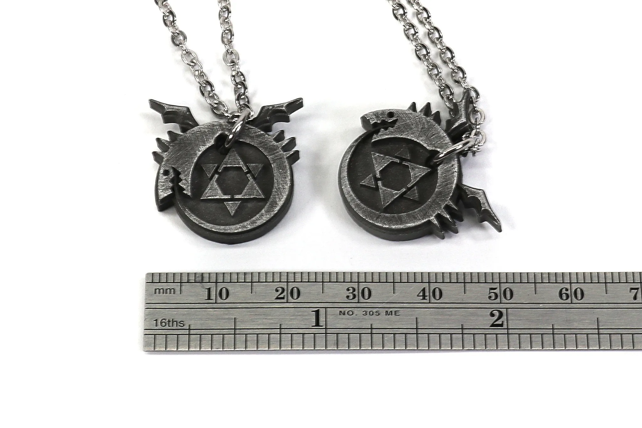 Ouroboros Symbol Locket Necklace - Full Metal Alechemist