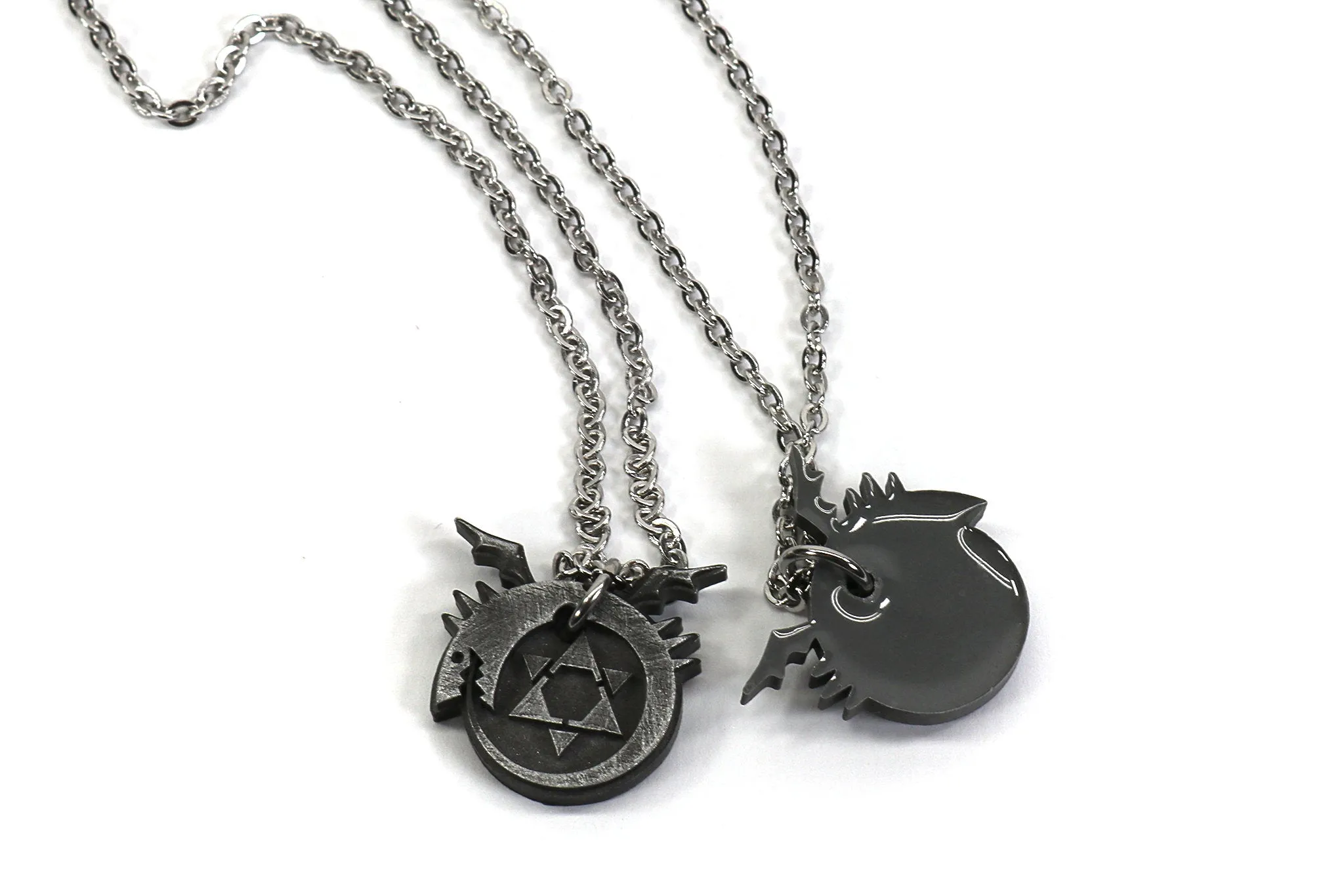Ouroboros Symbol Locket Necklace - Full Metal Alechemist