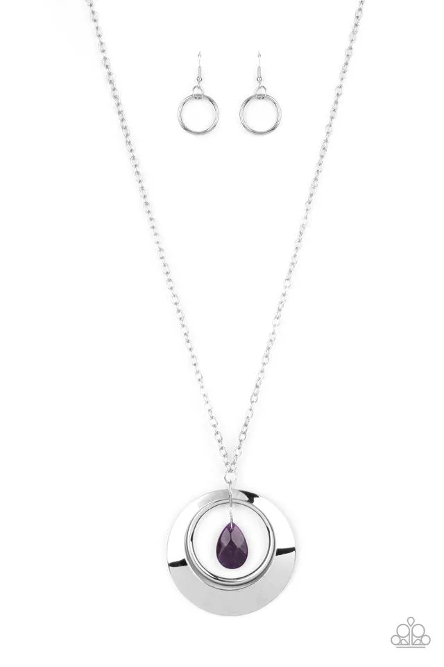 Paparazzi Necklace ~ Inner Tranquility - Purple