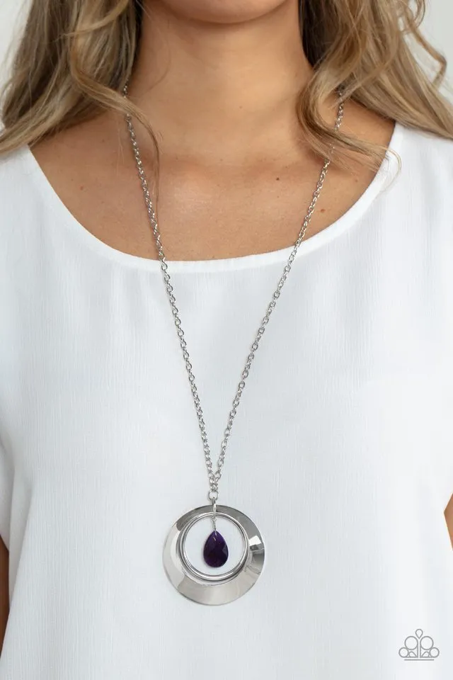 Paparazzi Necklace ~ Inner Tranquility - Purple