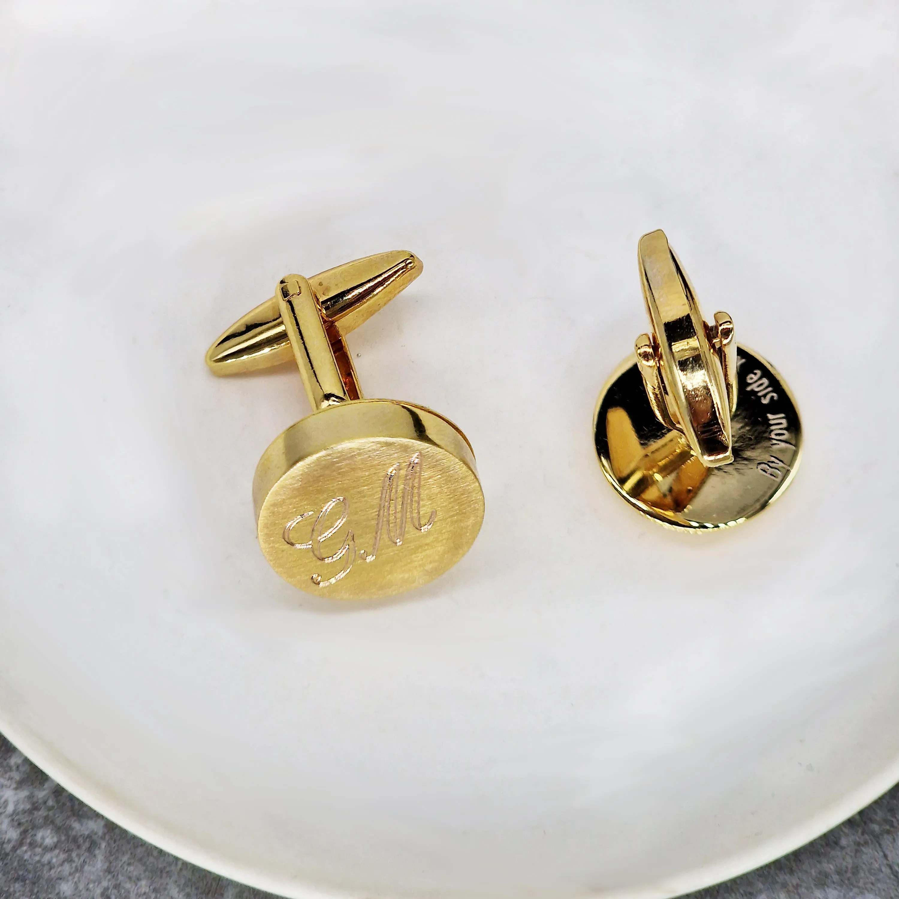 Personalised Hidden Photo Twist Cufflinks