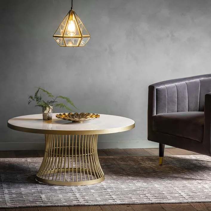 Pickford Coffee Table - Champagne