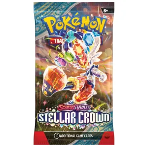 Pokemon Scarlet & Violet Stellar Crown Booster Pack | Cinderace