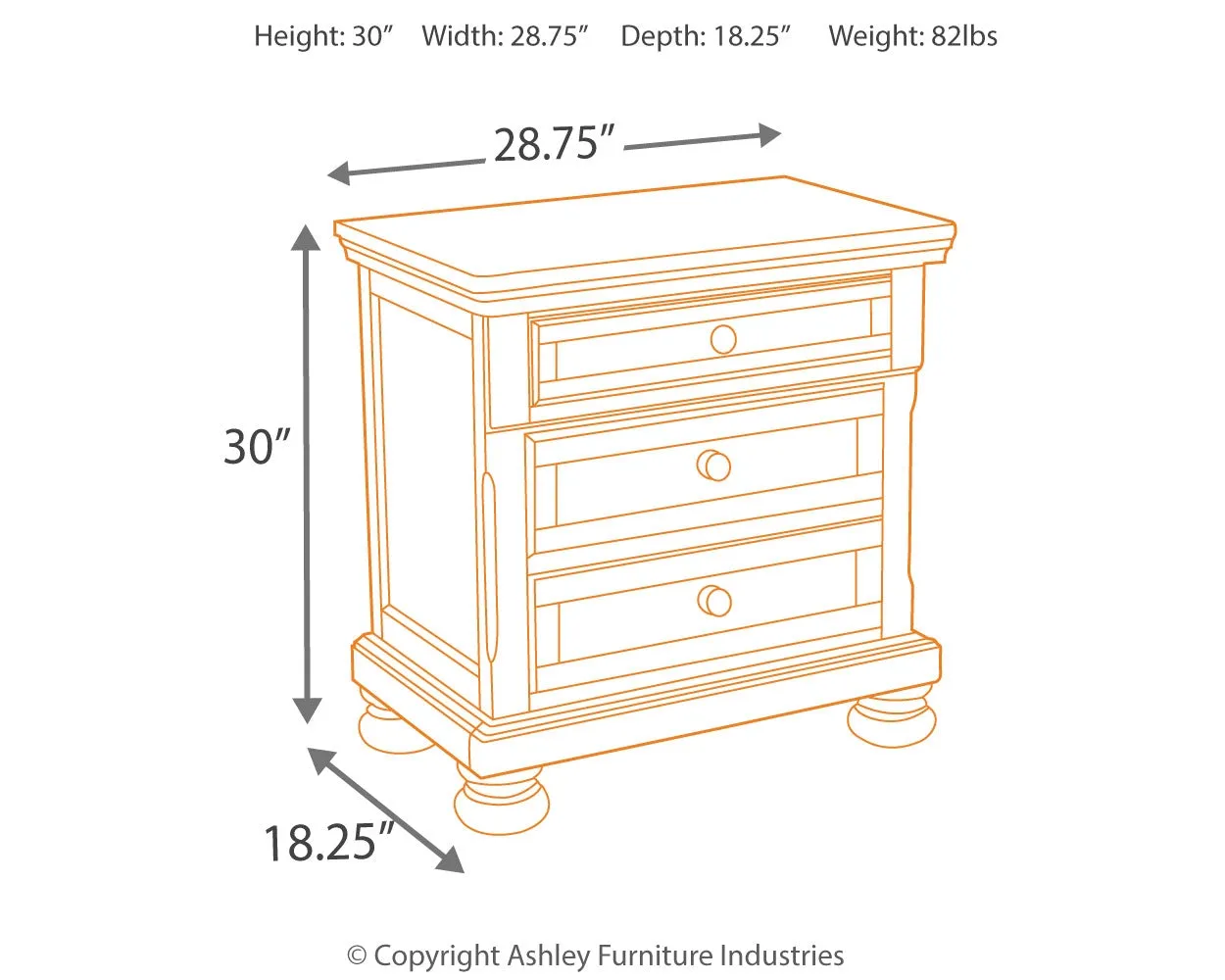 Porter California King Panel Bed with Mirrored Dresser, Chest and 2 Nightstands