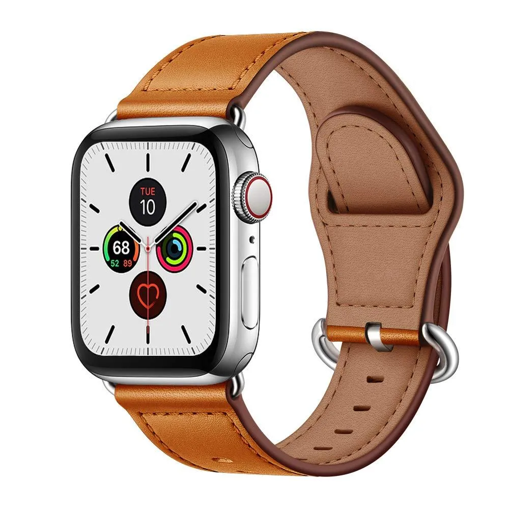 Premium Classic Leather Belt Bracelet Metal Buckle Strap Series 7 6 5
