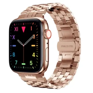 Premium Steel Metal Strap for Apple Watch Band Series 7 6 5 4 Bracelet iWatch 38mm 40mm 41mm 42mm 44mm 45mm Men Wristband |Watchbands|