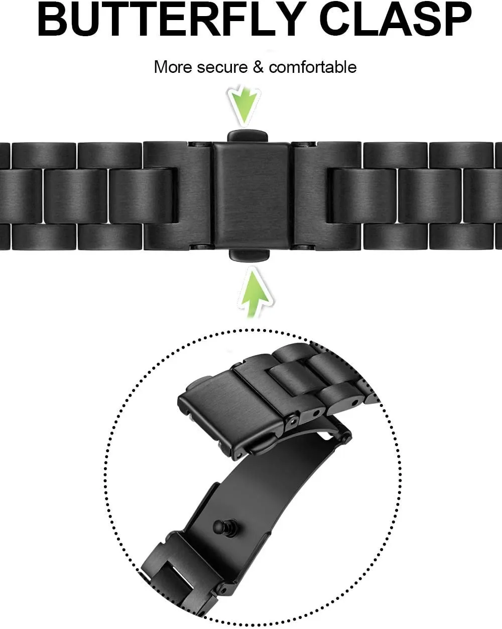 Premium Steel Strap For Apple Series 7 6 5 4 Women Metal Replacement