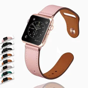 Quality Leather Strap, Apple Watch Band iWatch Series 7 6 5 Watchbands