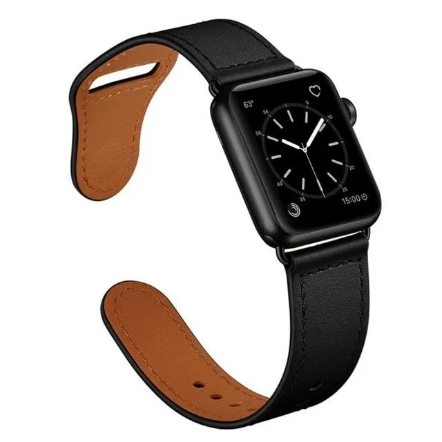 Quality Leather Strap, Apple Watch Band iWatch Series 7 6 5 Watchbands