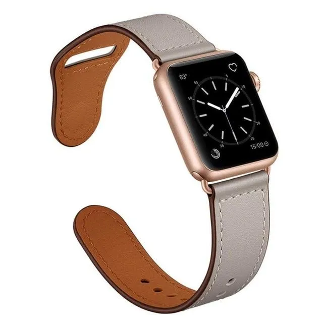 Quality Leather Strap, Apple Watch Band iWatch Series 7 6 5 Watchbands