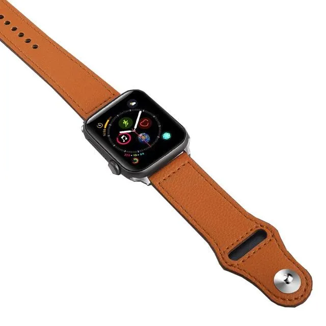 Quality Leather Strap, Apple Watch Band iWatch Series 7 6 5 Watchbands
