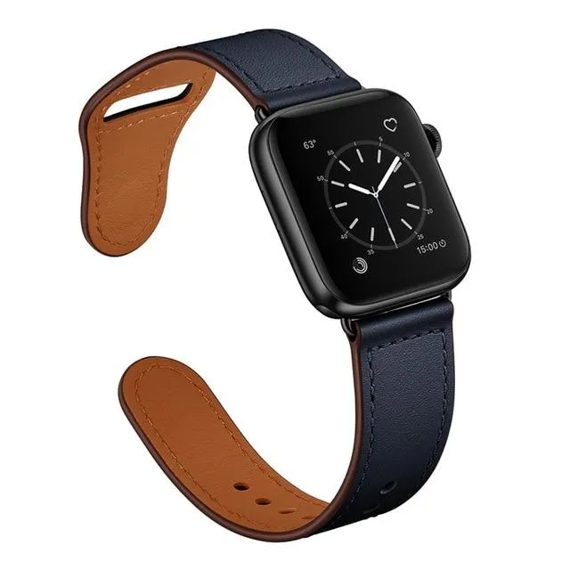 Quality Leather Strap, Apple Watch Band iWatch Series 7 6 5 Watchbands