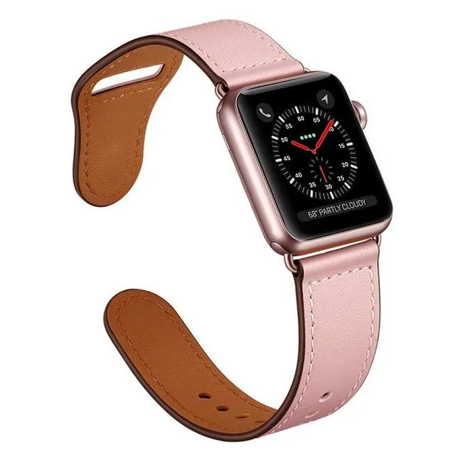 Quality Leather Strap, Apple Watch Band iWatch Series 7 6 5 Watchbands