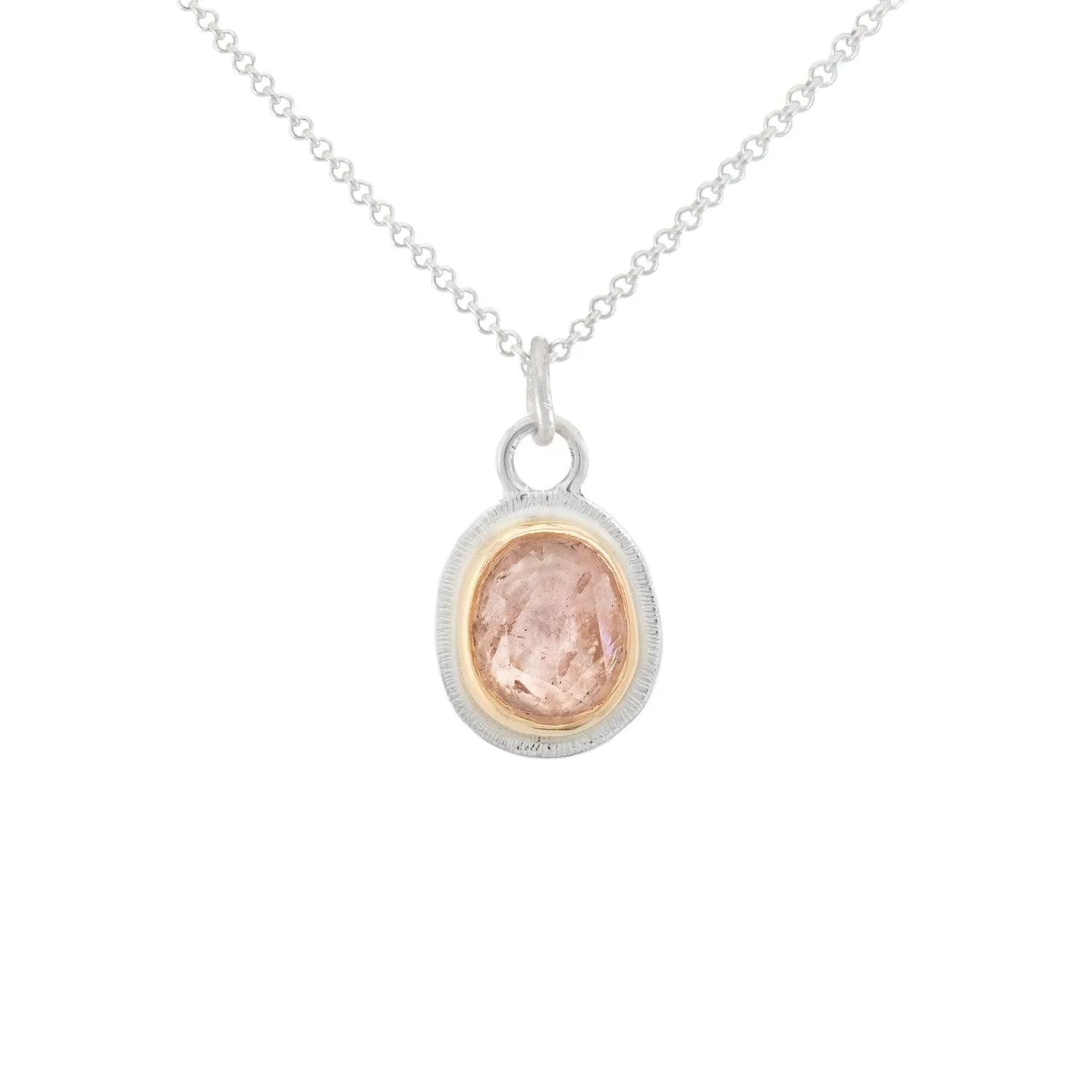 Rayna - Morganite Pendant