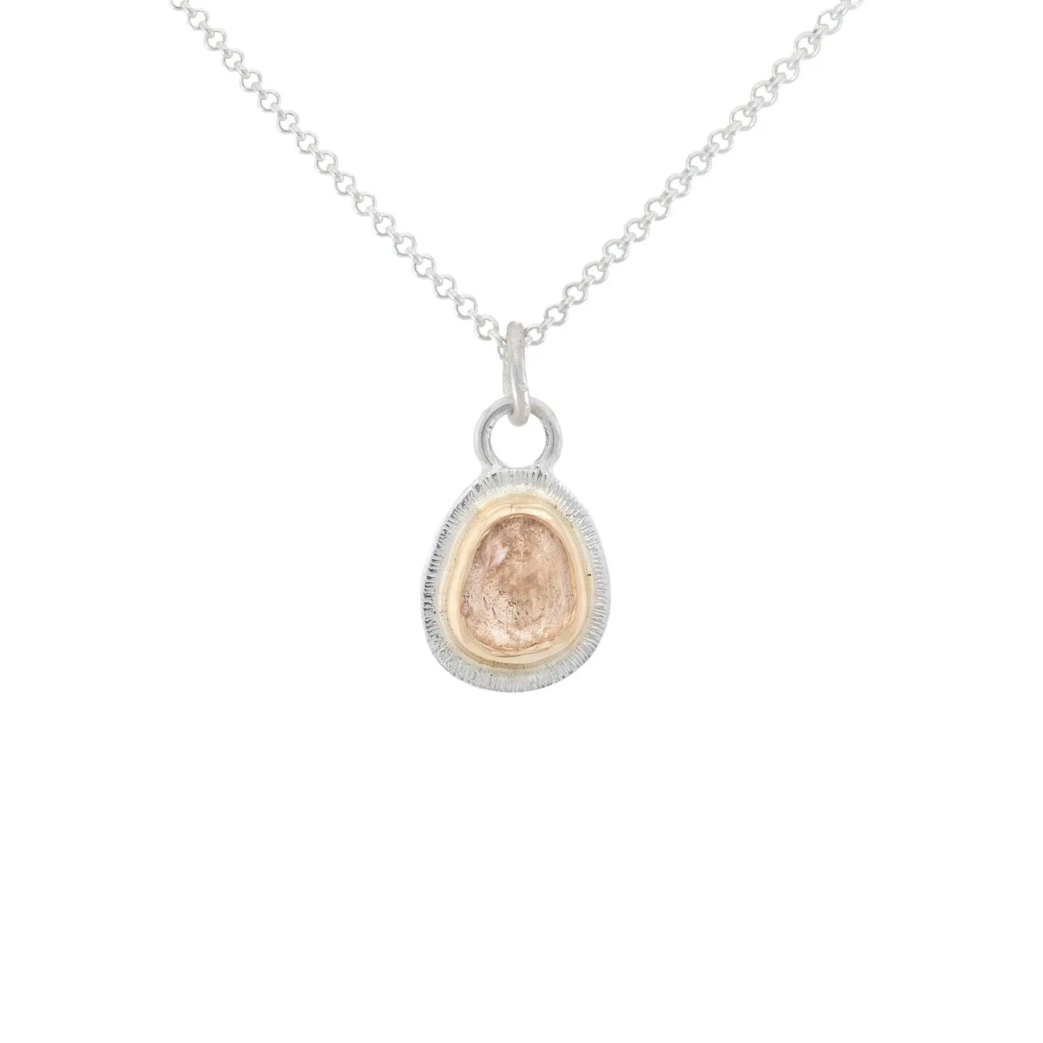 Rayna - Morganite Pendant